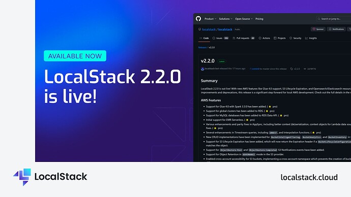 LocalStack 2.2.0 is live!